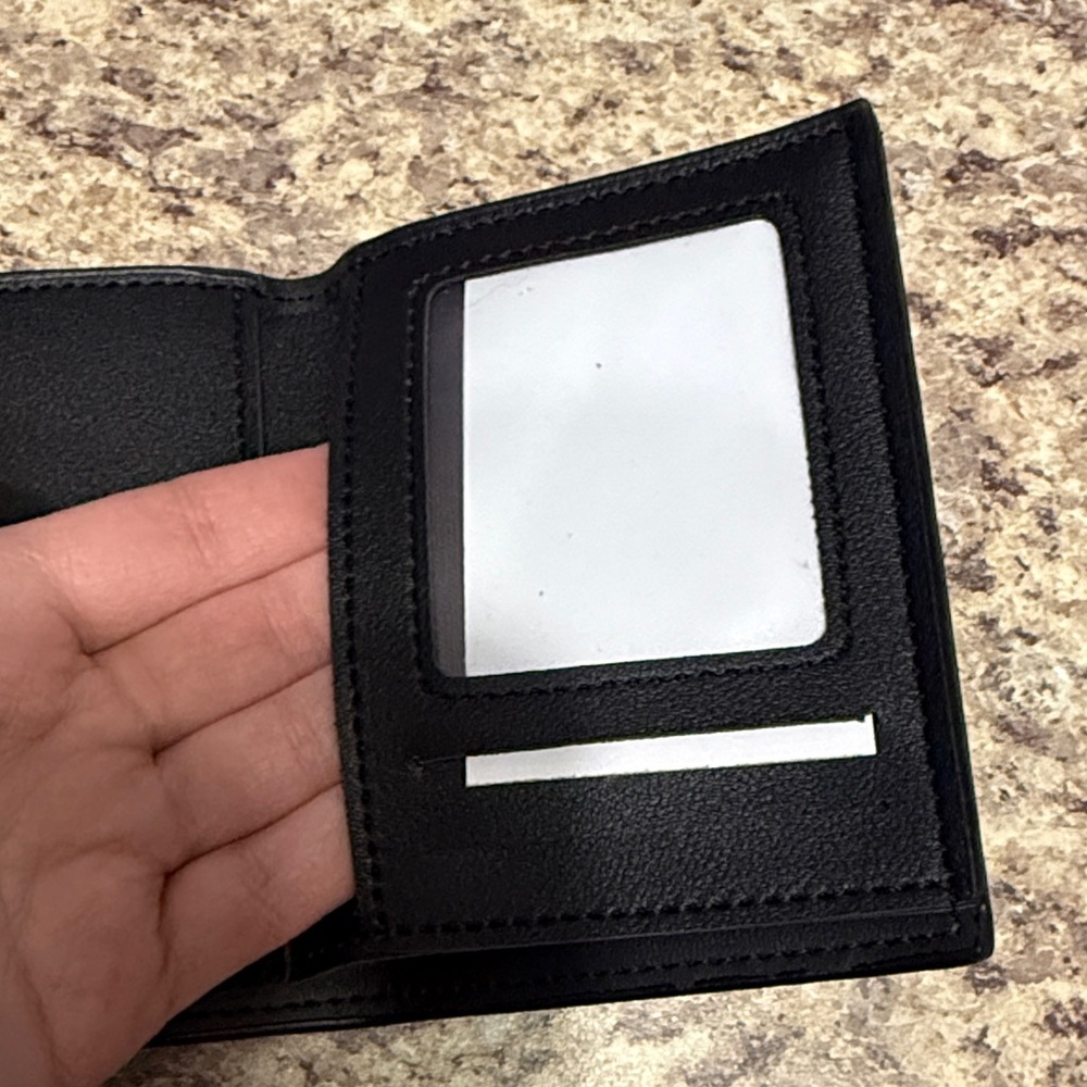 New Designer-Inspired Monogram Wallet w/ Gold “D” Accent – Never Used! - Picture 11 of 11